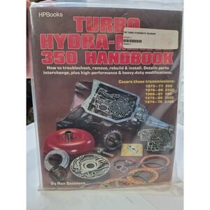 Turbo Hydra-Matic 350 Handbook: How to..., Sessions, Ron New Old Stock